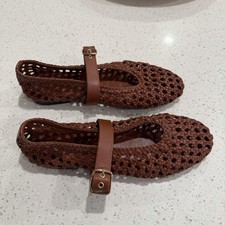 Madewell Black Patent Leather T-Strap Ballet Flats, listing 5
