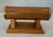 wooden kaleidoscope Handmade Wooden Octagon Kaleidoscope with Floral Object Chamber — listing 2