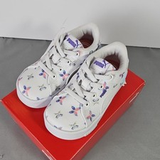 Puma Toddler Sneakers, Green/Blue/Cream Colorway — listing 5