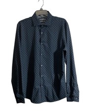 Denim & Flower Ricky Singh Men's Heather Gray Long-Sleeve Button-Up Shirt with Floral Contrast Trim — listing 2