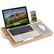 lap light Vintage Lap Desk with Built-in Light, Mousepad, and Storage — listing 2