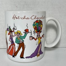 Vintage Hallmark "Mugs" Hot-Cha-Chocolate! Cartoon Coffee Mug — listing 5