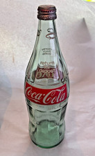 Vintage Coca-Cola 16 oz Green Glass Money Back Bottle with ACL White Lettering — listing 3
