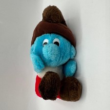Vintage 1982 Cowboy Smurf PVC Figure on Original Wallace Berrie Card — listing 4