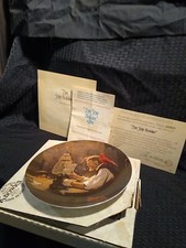 Norman Rockwell "The Ship Builder" Collector Plate, Knowles Rockwell Heritage Collection — listing 3