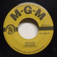 Hank Williams Sings Kaw-Liga and Other Humorous Songs LP — listing 3