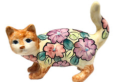Bella Casa by Ganz Figural Orange Tabby Cat Stacking Teapot — listing 3