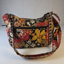 Vera Bradley Quilted Cotton Drawstring Crossbody Bag in Bittersweet Pattern — listing 2