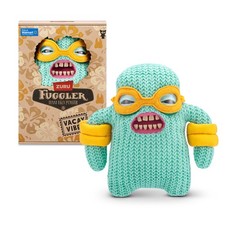 Fuggler Vacay Vibes 9" Plush by ZURU - Mr Buttons (Multi Pink/Orange/Yellow) — listing 2