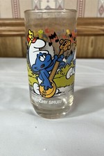 1983 Harmony Smurf Drinking Glass by Peyo / Wallace Berrie & Co. — listing 3