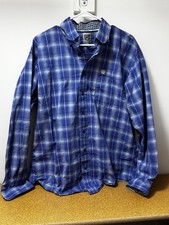 Cinch Men's Short Sleeve Button-Down Western Shirt, Red Geometric Chain Link Print, Size XXL