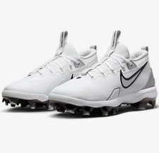 Nike Force Trout 9 Pro Keystone Baseball Cleats, Black/White, US 10