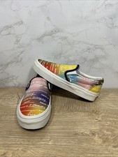 Vans Classic Slip-On Pride "Love Wins" Sneakers, US Women's 9.5 — listing 6