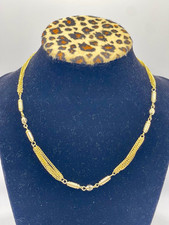 Multi-Strand Mirror-Chain Bracelet with Large Bolt-Ring Clasp — listing 6