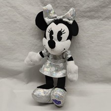 Disney 100 Minnie Mouse Plush by Just Play, Iridescent Platinum Anniversary Edition, listing 2