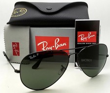 Ray-Ban Aviator Large Metal Polarized Sunglasses RB3025 004/58 62mm — listing 3