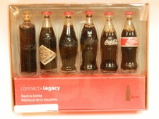 Coca-Cola "In the Distinctive Bottle" Bottle Evolution Reproduction Tin Sign — listing 2