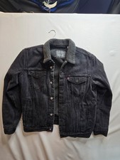 Levi's Sherpa-Lined Denim Trucker Jacket, Light Wash — listing 4