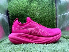 Hot Pink and Black Knit Athletic Sneakers — listing 4