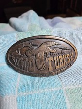 Bergamot Brass Works Ring-Necked Pheasant Belt Buckle, Third in Series, Serial No. 5002 (1984) — listing 5