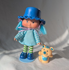 Kenner Blueberry Muffin Doll (Flat Hands Variant) with Bonnet & Comb — listing 6