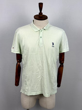 U.S. Polo Assn. Performance Pique Men's Short Sleeve Polo Shirt, Turquoise, XL — listing 4