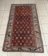 Antique Caucasian Shirvan Lesghi Star Rug, 54 x 100 inches — listing 6