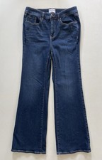 Lane Bryant Signature Fit Pedal Pusher Cropped Jeans, Plus Size 26, Blue Wash — listing 5