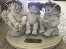 "The Flying Lesson" Cherub Musical Snow Globe, Limited Edition — listing 5