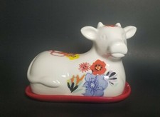 The Pioneer Woman Vintage Floral Stoneware Covered Butter Dish
