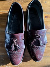 Florsheim Imperial Brown Leather Tassel Loafers — listing 2