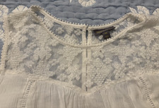 Style & Co. Women's Black Floral Lace Overlay Short-Sleeve Top, Size XL — listing 5