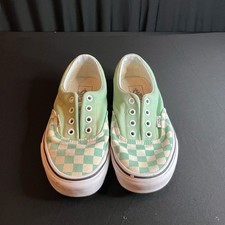 Vans Era Checkerboard Low-Top Sneakers - Blue & Orange/White — listing 2
