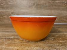 Vintage Pyrex #402 Flameglo Red-Orange 1.5 Qt Nesting Mixing Bowl — listing 4