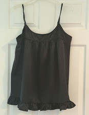 Express Satin V-Neck Cami Slip Top in Terracotta Rose — listing 6