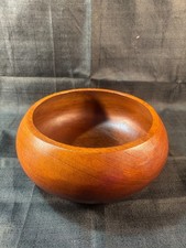 Goodwood Genuine Teak Salad Bowl Set - Large Serving Bowl with 4 Individual Bowls (Thailand) — listing 3