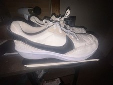 Nike Waffle Debut Sneakers - Cream/Solar Red/Yellow — listing 6