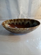 Vintage Brown Drip Glaze Ceramic Tea Set (Teapot, Creamer, Sugar Bowl) — listing 3