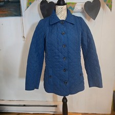 J.Jill Pure Jill Indigo Quilted Denim Collarless Jacket, Size M, NWT — listing 2