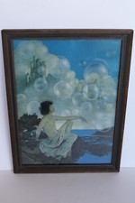 Maxfield Parrish 'Air Castles' Vintage Print, Framed, 12.5 x 17.25 inches