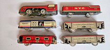Marx Vintage Tin Litho Windup Train Set - New York Central Locomotive, Tender & Pullman Montclair Passenger Car — listing 6