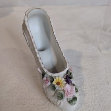 Lefton China Hand Painted Porcelain High Heel Shoe Figurine KW4746 — listing 5