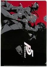 Persona 5 Sega Lucky Kuji Prize G A4 Clear Files - Set of 10 Character Designs