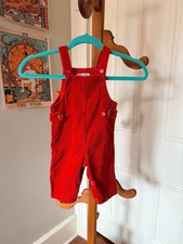 Vintage Pink Corduroy Baby Romper Jumper with Bunny Applique 0-3 months — listing 3