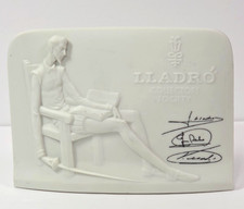 Lladró Collectors Society Bisque Porcelain Don Quixote Plaque, Signed by Lladró Brothers — listing 3
