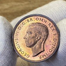 1937 King George VI Silver Half Crown, Royal Mint — listing 2