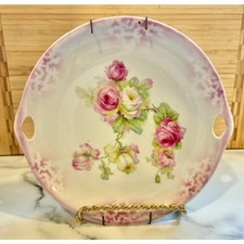 Antique Porcelain Cabbage Rose Transfer Milk Pitcher / Jug Yes - has a printed/stamped mark — listing 3