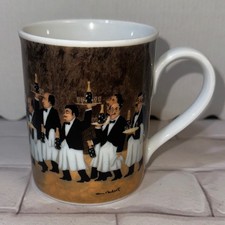 Guy Buffet 'Charge of the Italian Waiters' Framed Art Print, Champagne Waiters Series — listing 2