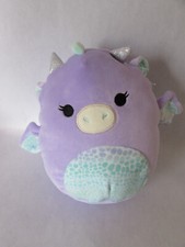 Squishmallow Gray & Teal Dragon Plush, ~5 inch — listing 5