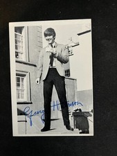 1964 Topps Beatles Series 1 (Black & White) George Harrison Card #9 — listing 3